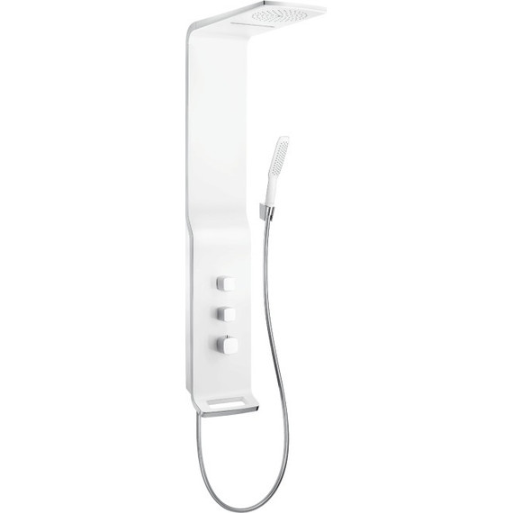 Душевая панель Hansgrohe Raindance Lift 180 2jet 27008400, белый/хром - фото 