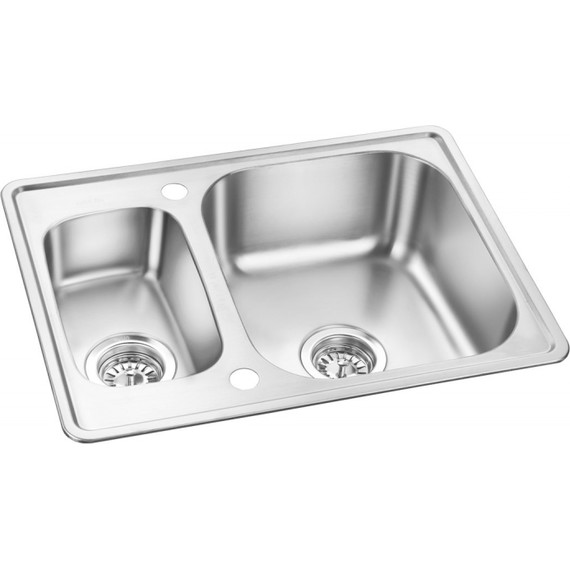 Кухонная мойка Oulin OL-0304 1 мм, нержавеющая сталь - фото 4