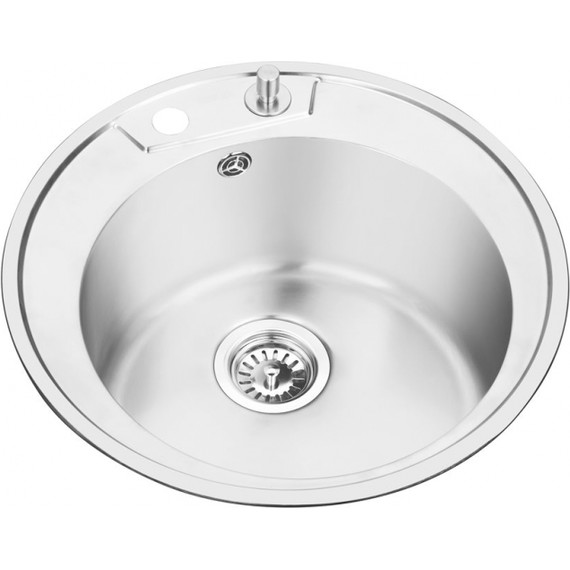 Кухонная мойка Oulin OL-R510 1 мм, нержавеющая сталь - фото 2