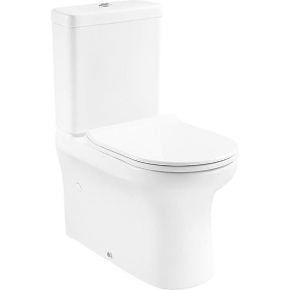 Унитаз-компакт безободковый Creo Ceramique Archi с крышкой микролифт - фото, картинка 3 Унитаз-компакт безободковый Creo Ceramique Archi с крышкой микролифт - фото 3