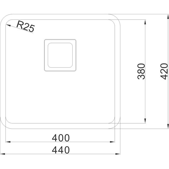 Кухонная мойка Oulin OL-0363 1 мм, нержавеющая сталь - фото 5
