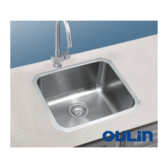 Кухонная мойка Oulin OL-U104 1,2 мм, нержавеющая сталь - фото 4
