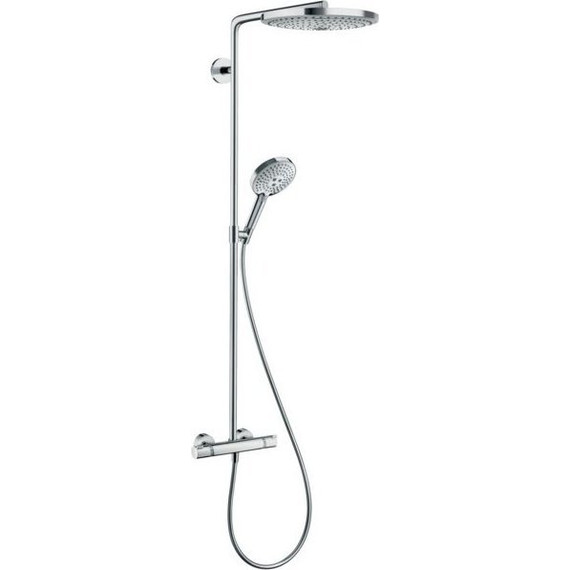 Душевая стойка Hansgrohe Raindance Select S 300 Showerpipe 27133400, белый/хром - фото 