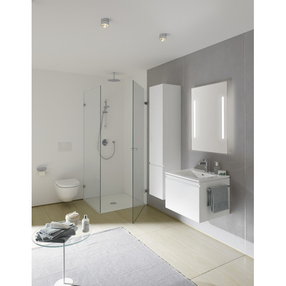 Тумба подвесная с раковиной LAUFEN PRO S 70 см 4.8345.2.096.463.1, белый - фото 2