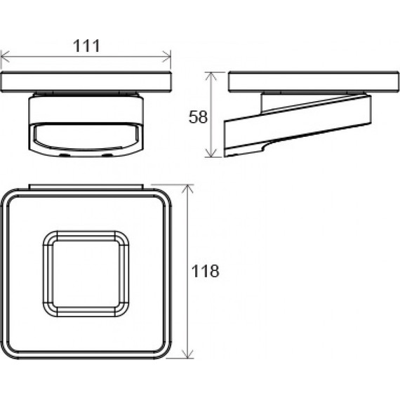 Мыльница TD 200 Ravak 10° X07P354 - фото 2