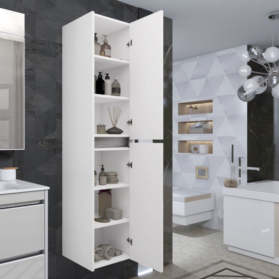 Пенал подвесной Smile Фреш 35 см, белый - фото 5