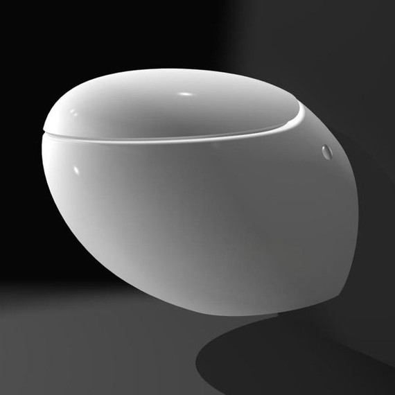 Унитаз подвесной Laufen ILBAGNOALESSI ONE Rimless 8.2097.1.400.000.1 - фото, картинка 4 Унитаз подвесной Laufen ILBAGNOALESSI ONE Rimless 8.2097.1.400.000.1 - фото 4