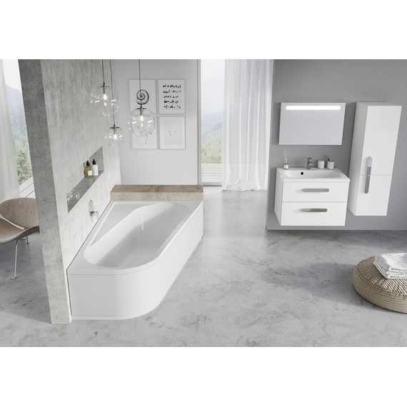 Ванна акриловая Ravak Chrome 170х105 см CA41000000 R, Размер - мм: 1700х1050 - фото 6