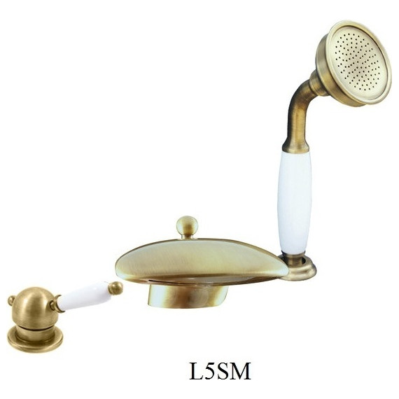 Смеситель для ванны Rav-Slezak Labe L070.5SSM, бронза - фото 2