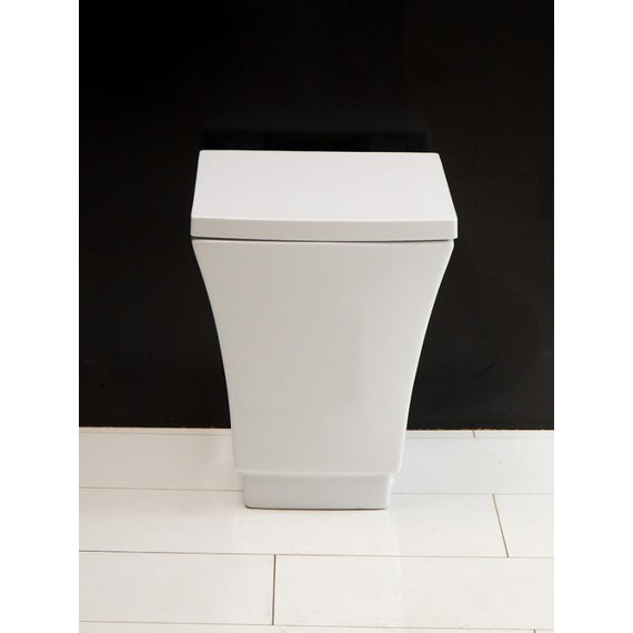 Унитаз приставной безободковый BelBagno Regina BB104CB - фото 7