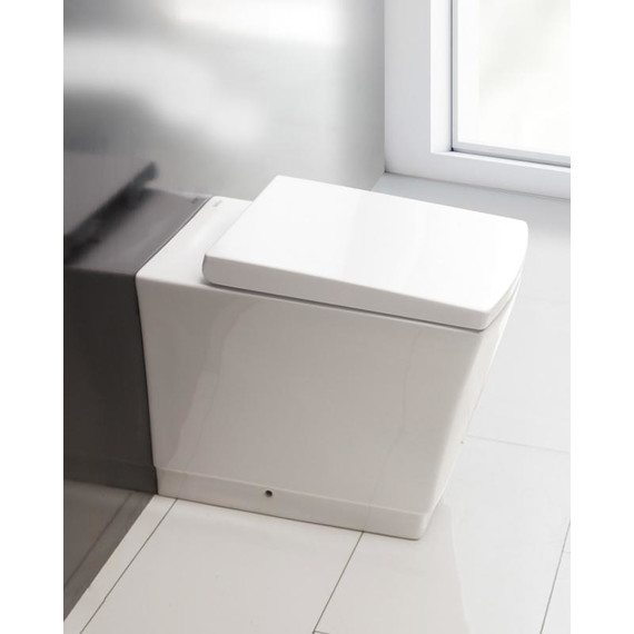 Унитаз приставной безободковый BelBagno Regina BB104CB - фото 6