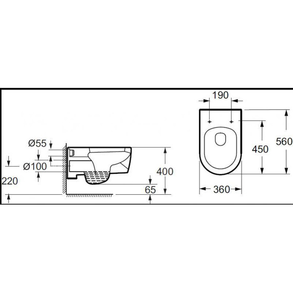 Унитаз подвесной BelBagno Santhe-I BB1002CH - фото, картинка 7 Унитаз подвесной BelBagno Santhe-I BB1002CH - фото 7