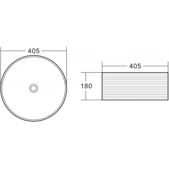 Раковина-чаша BelBagno 40 см BB1406 - фото 3