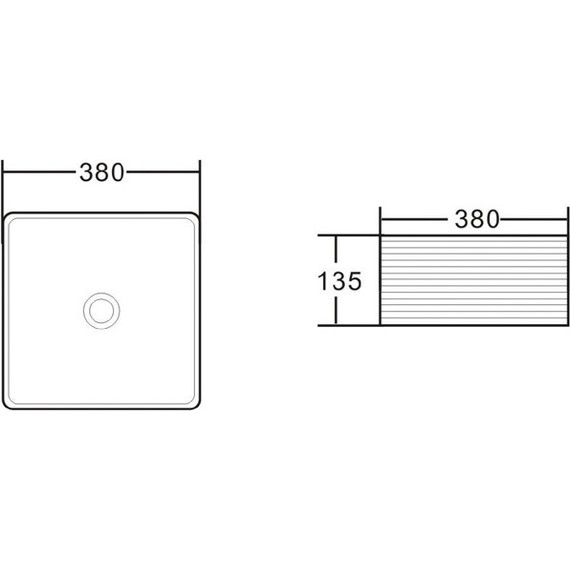 Раковина-чаша BelBagno 38 см BB1407 - фото 3