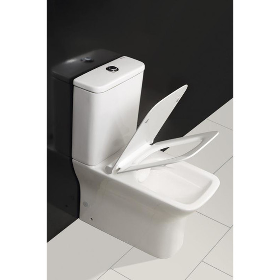 Унитаз-компакт безободковый BelBagno Romano BB248CPR-P - фото 3