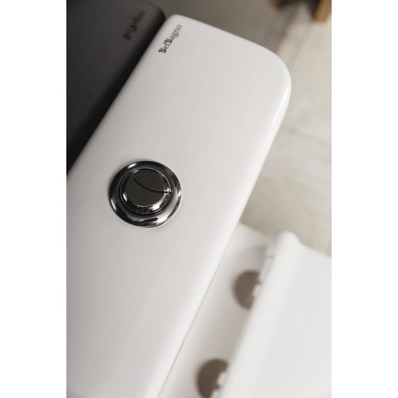 Унитаз-компакт безободковый BelBagno Romano BB248CPR-P - фото 4