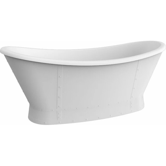 Ванна отдельностоящая BelBagno BB33 168х78 см - фото 