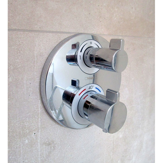 Смеситель для ванны с термостатом Hansgrohe Ecostat S 15758000 - фото 3