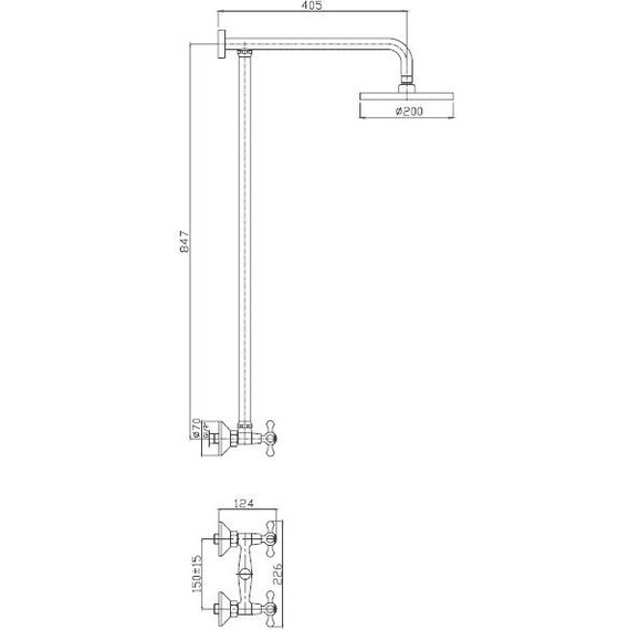 Душевая стойка Haiba HB2413 - фото 4