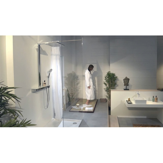 Душевая стойка с термостатом Hansgrohe Rainmaker Select 460 Showerpipe 27106400 - фото 10