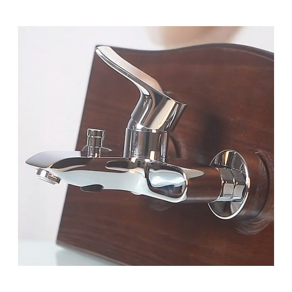 Смеситель для ванны Hansgrohe Metris 31480000 - фото, картинка 5 Смеситель для ванны Hansgrohe Metris 31480000 - фото 5