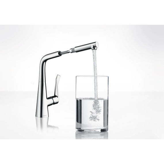 Смеситель для кухни Hansgrohe Metris 14821000 - фото 7
