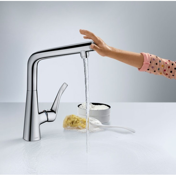 Смеситель для кухни Hansgrohe Metris 14822000 - фото 6