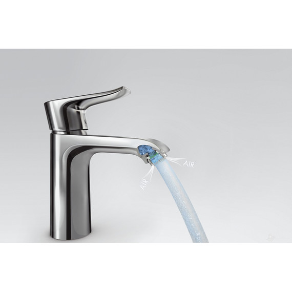 Смеситель для раковины Hansgrohe Metris 31285000 - фото, картинка 7 Смеситель для раковины Hansgrohe Metris 31285000 - фото 7