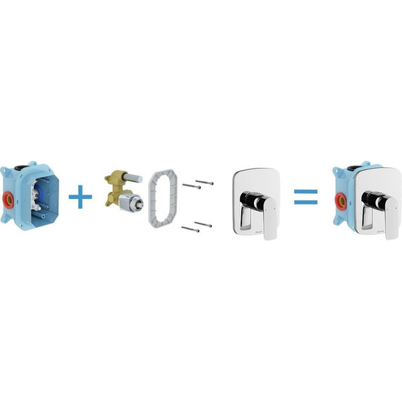 Смеситель для душа Ravak Classic СL 066.00 X070089+X070052 - фото 2