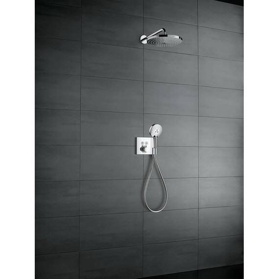 Верхний душ Hansgrohe Raindance Select S 300 2jet 27378000, латунь - фото 6
