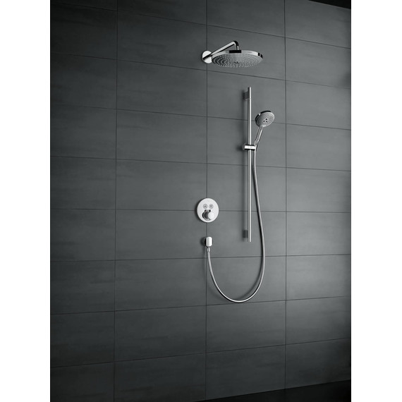 Верхний душ Hansgrohe Raindance Select S 300 2jet 27378000, латунь - фото 8
