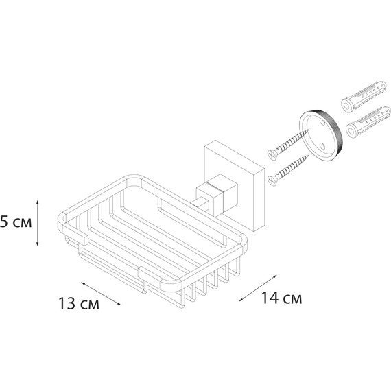 Мыльница Fixsen Metra FX-11109 - фото 3