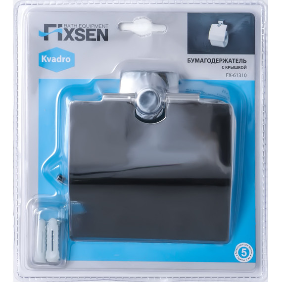 Держатель для туалетной бумаги Fixsen Kvadro FX-61310 - фото 2