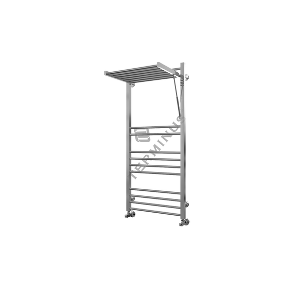 Полотенцесушитель водяной Terminus Валенсия с полкой П18 500х1200 мм 4620768884573 - фото 2