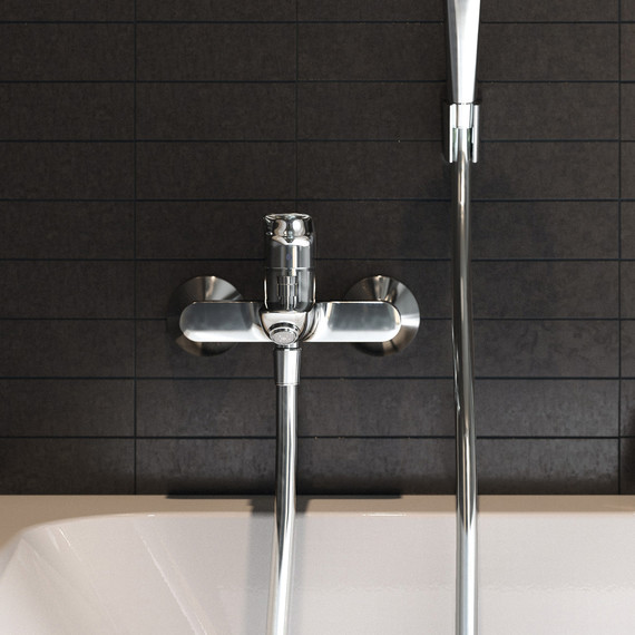 Смеситель для ванны Hansgrohe Logis 71400000 - фото 5