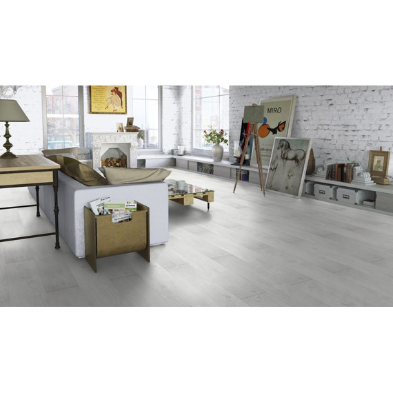 Ламинат Tarkett Estetica Oak Danvile White 194x1292 мм 504015055, эффект массива - фото 4