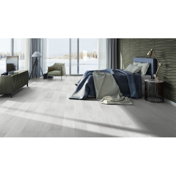 Ламинат Tarkett Estetica Oak Danvile White 194x1292 мм 504015055, эффект массива - фото 5