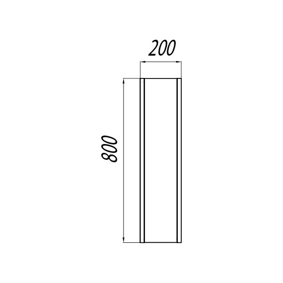 Модуль подвесной Акватон Брук 20 см 1A201003BCDF0, белый/дуб феррара - фото 2