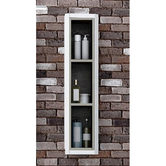 Модуль подвесной открытый Акватон Брук 20 см 1A200903BCDL0, белый/дуб латте - фото 2