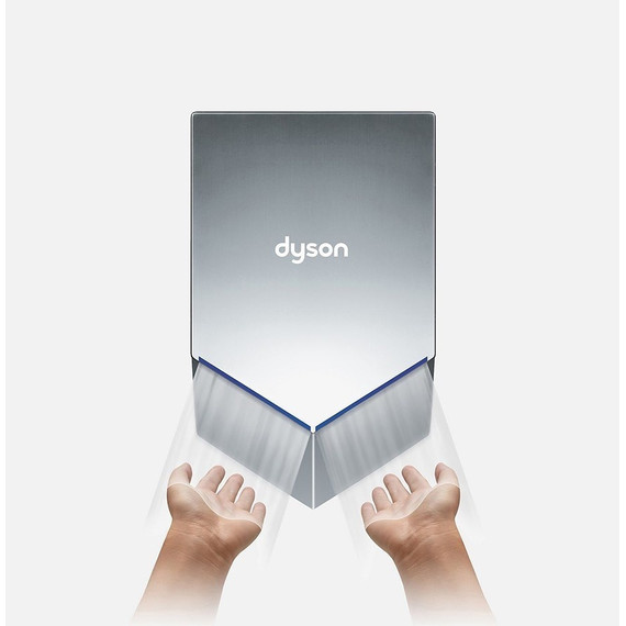 Сушилка для рук Dyson Airblade HU02 307170-01, цвет никель - фото 3