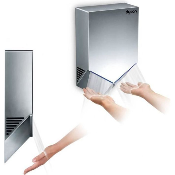 Сушилка для рук Dyson Airblade HU02 307170-01, цвет никель - фото 4