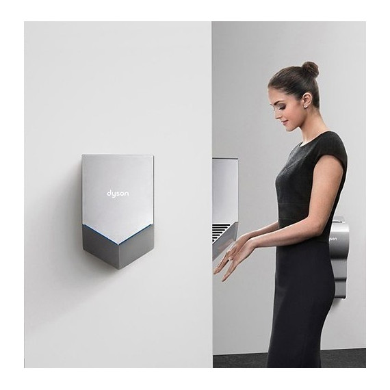 Сушилка для рук Dyson Airblade HU02 307170-01, цвет никель - фото 7