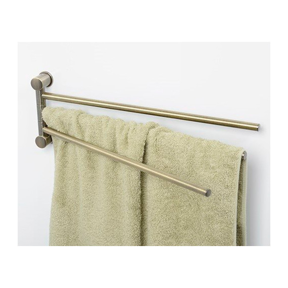 Полотенцедержатель WasserKraft Exter K-1533, цвет светлая бронза - фото 2