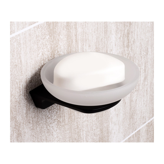 Мыльница WasserKraft Elbe K-7229, цвет чёрный - фото 2