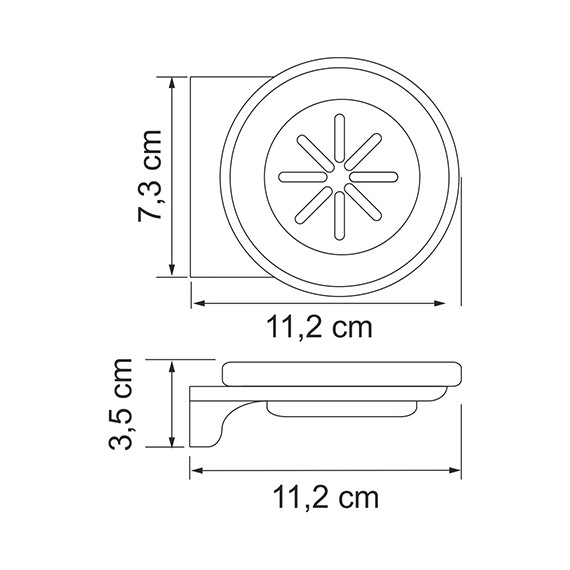 Мыльница WasserKraft Kammel K-8329 - фото 5