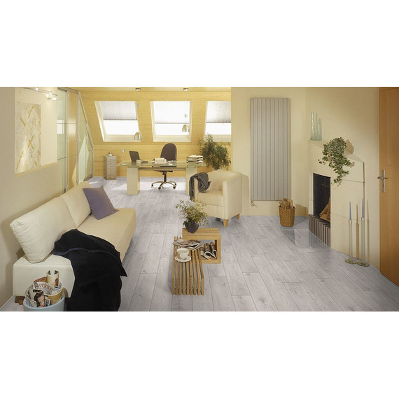 Ламинат Kronotex Exquisit 193x1380 мм D 3223, дуб атлас белый - фото 3