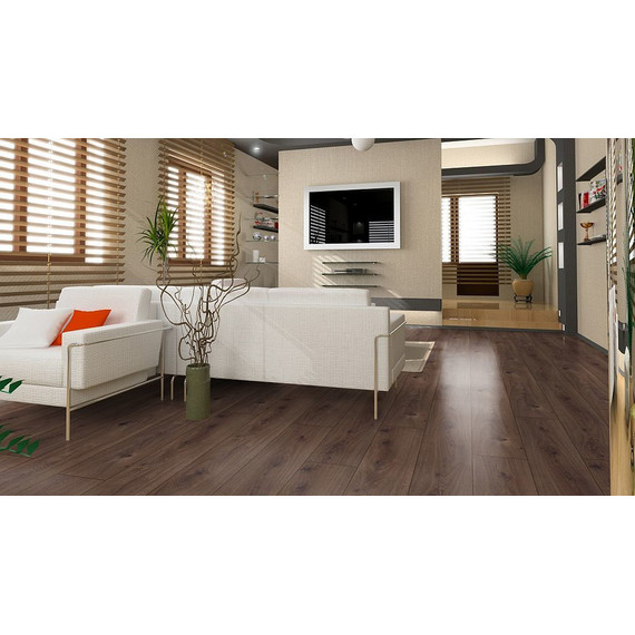 Ламинат Kronotex Exquisit 193x1380 мм D 4168, дуб престиж темный - фото 3