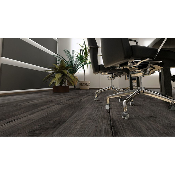 Ламинат Kronotex Exquisit 193x1380 мм D 4171, тик ностальгия графит - фото 2