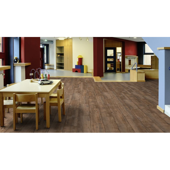 Ламинат Kronotex Exquisit Plus 244x1380 мм D 4784, дуб гала коричневый - фото 2