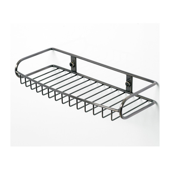 Полочка WasserKraft Exter K-1611 30 см, цвет светлая бронза - фото, картинка 2 Полочка WasserKraft Exter K-1611 30 см, цвет светлая бронза - фото 2